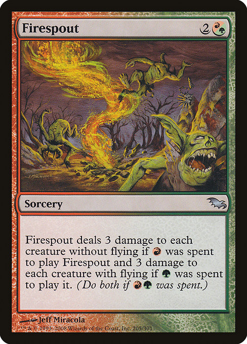 Firespout from Shadowmoor