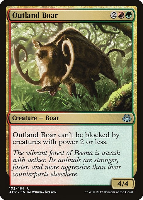 Outland Boar from Aether Revolt
