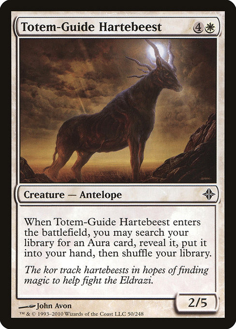 Totem-Guide Hartebeest from Rise of the Eldrazi