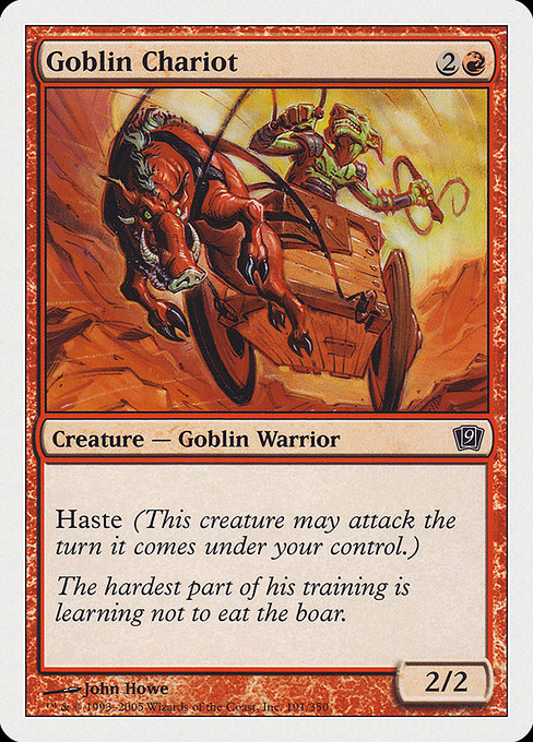 Goblin Chariot highlighted card art