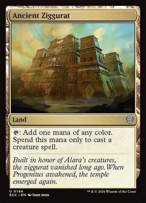Ancient Ziggurat from Lorwyn Eclipsed Commander