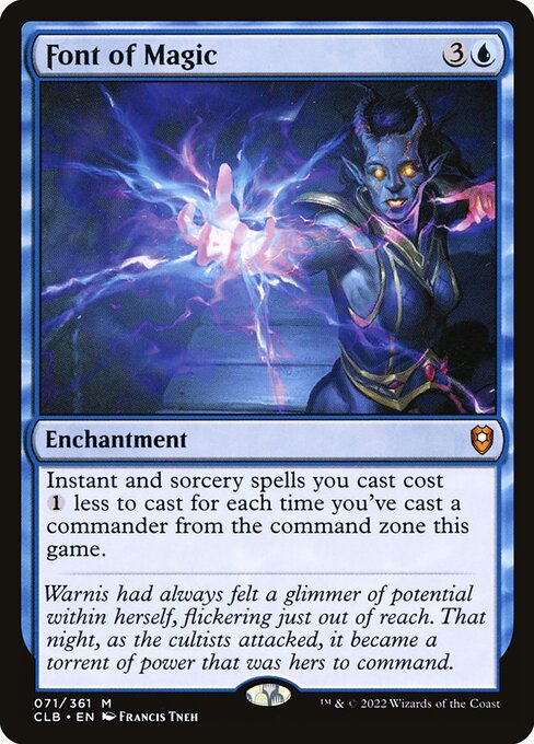 Font of Magic highlighted card art