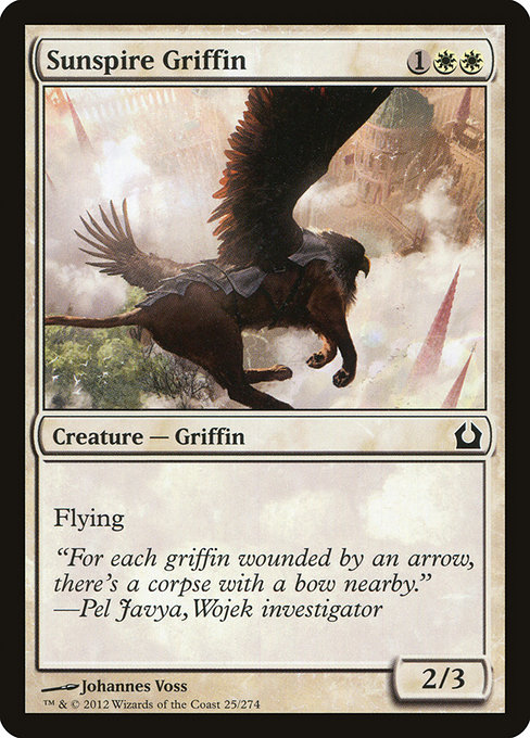 Sunspire Griffin highlighted card art