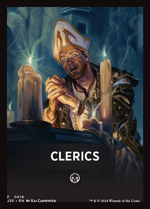 Clerics highlighted card art