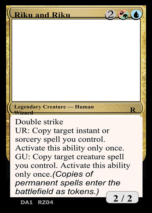 Riku and Riku highlighted card art