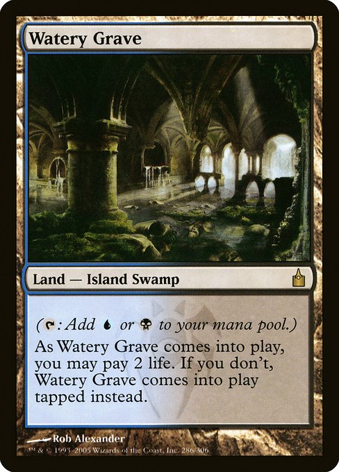 Watery Grave from Ravnica: City of Guilds