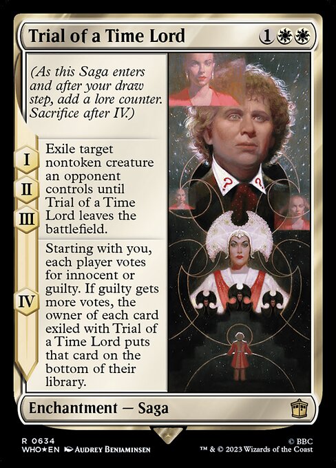 Trial of a Time Lord highlighted card art