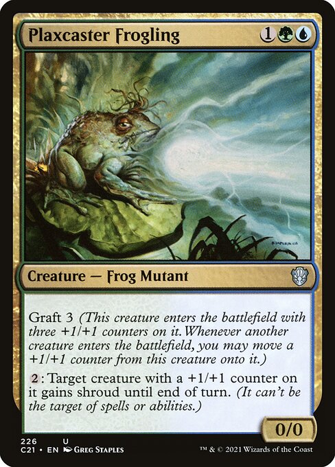 Plaxcaster Frogling highlighted card art