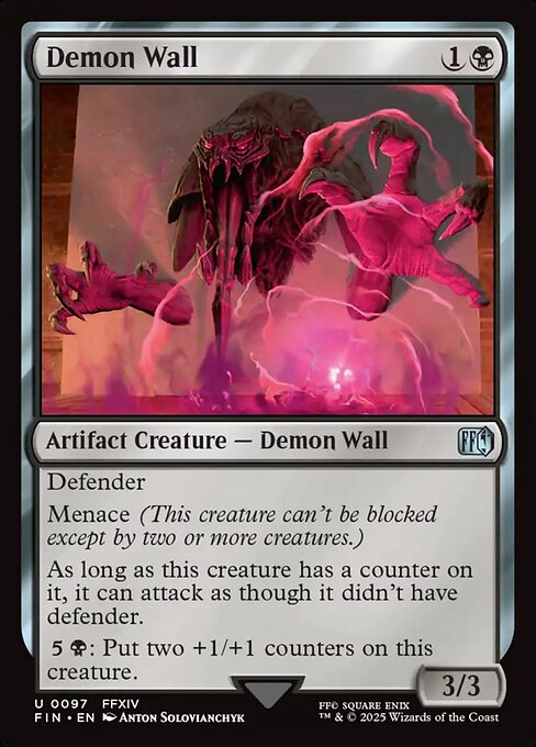 Demon Wall highlighted card art