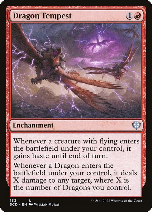 Dragon Tempest from Starter Commander Decks