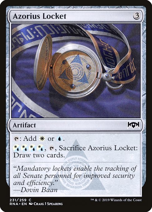 Azorius Locket from Ravnica Allegiance