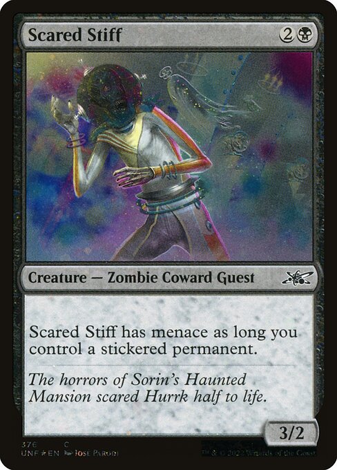 Scared Stiff highlighted card art