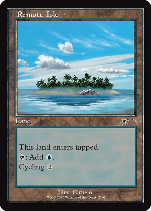Remote Isle highlighted card art