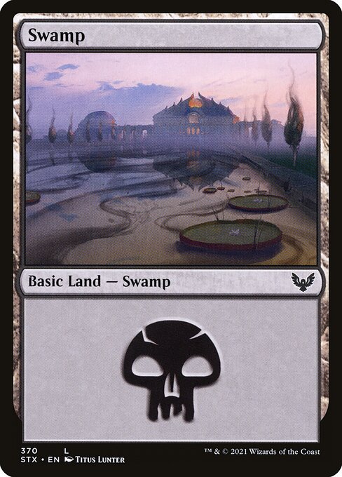 Swamp from Strixhaven: School of Mages
