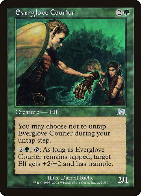 Everglove Courier highlighted card art