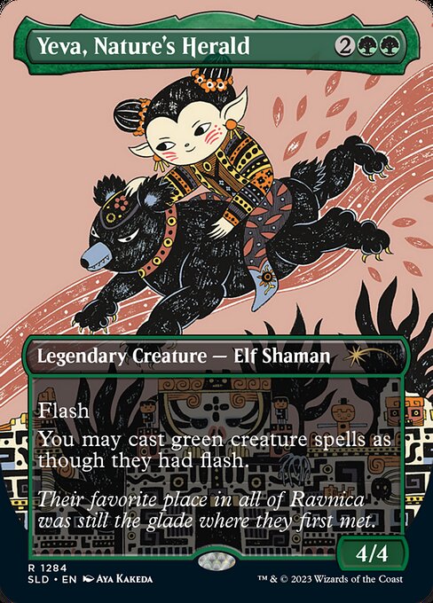 Yeva, Nature's Herald from Secret Lair Drop