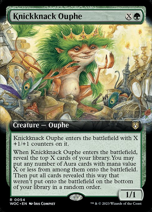 Knickknack Ouphe from Wilds of Eldraine Commander