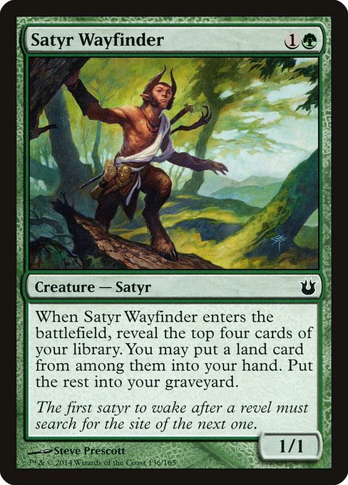 Satyr Wayfinder from Born of the Gods