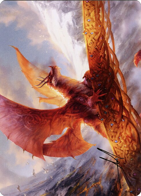 Goldspan Dragon // Goldspan Dragon highlighted card art