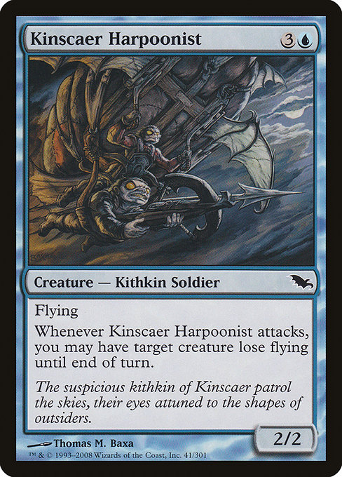 Kinscaer Harpoonist highlighted card art