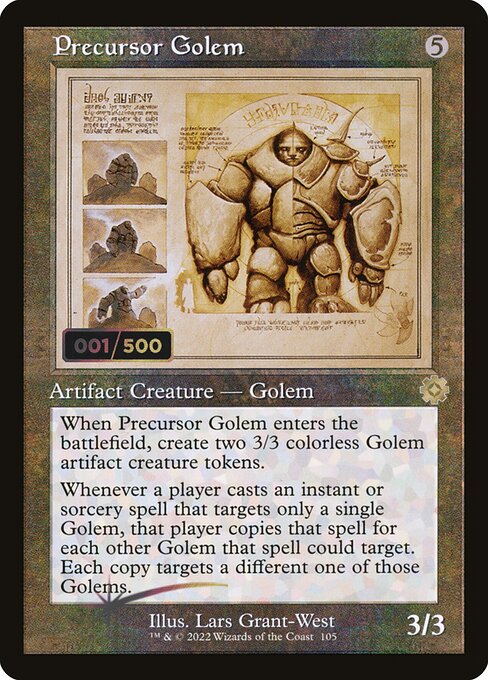 Precursor Golem highlighted card art