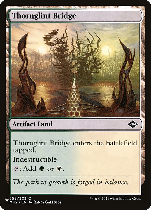 Thornglint Bridge highlighted card art