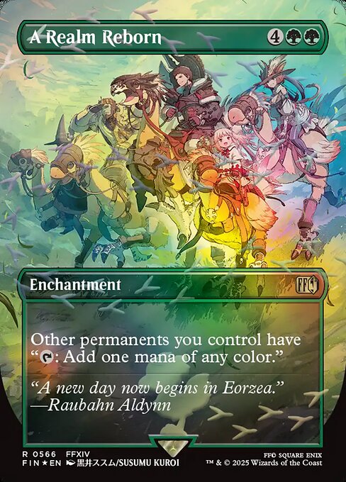 A Realm Reborn highlighted card art