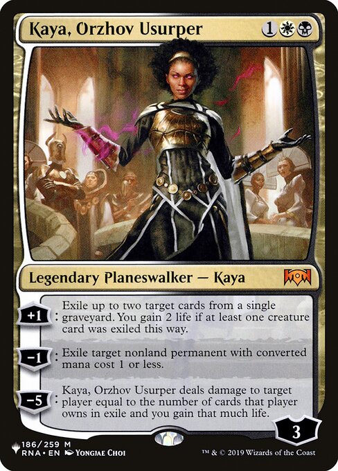 Kaya, Orzhov Usurper from The List