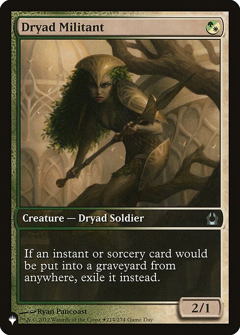 Dryad Militant from The List