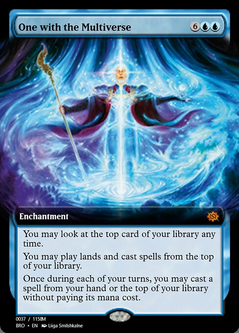One with the Multiverse highlighted card art
