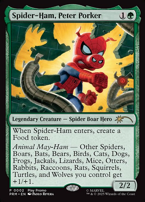 Spider-Ham, Peter Porker from Wizards Play Network 2025