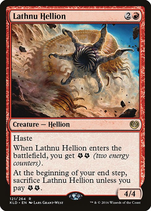 Lathnu Hellion highlighted card art