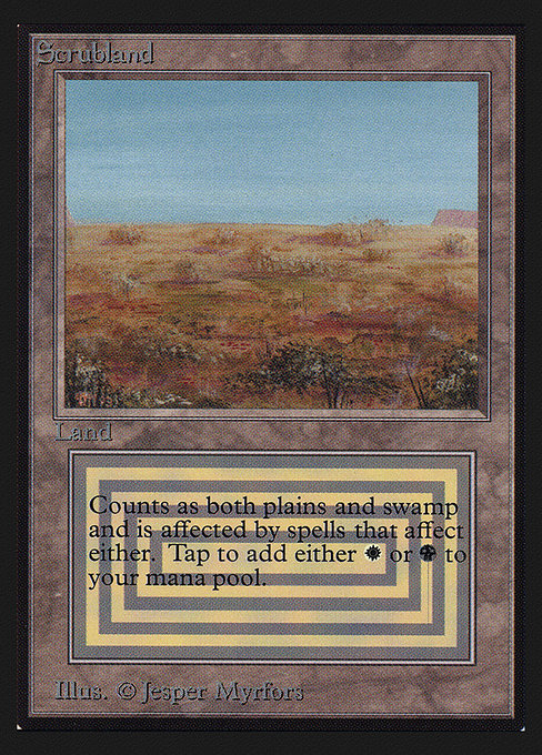 Scrubland from Intl. Collectors' Edition