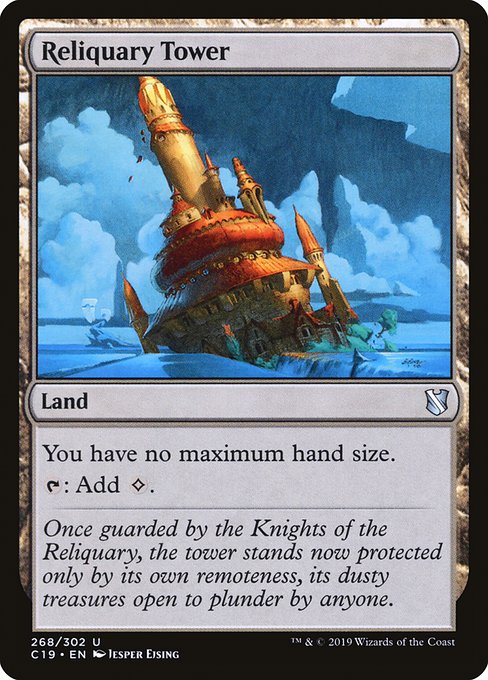 Reliquary Tower from Commander 2019