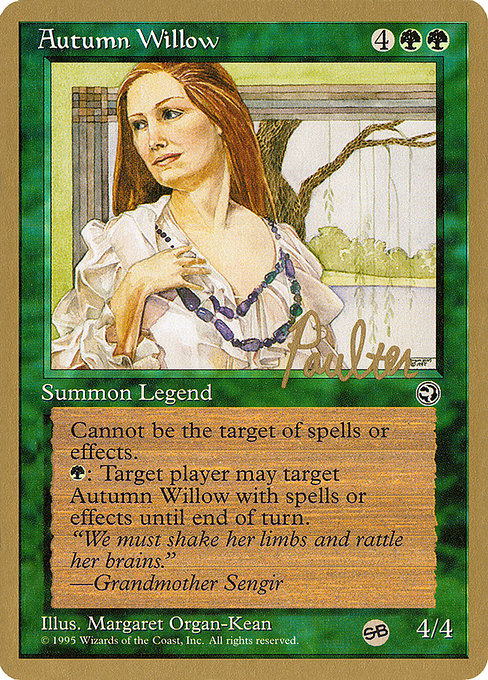 Autumn Willow from Pro Tour Collector Set