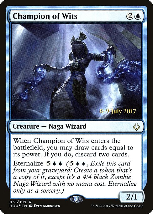 Champion of Wits from Hour of Devastation Promos