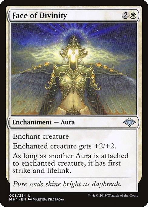 Face of Divinity from Modern Horizons
