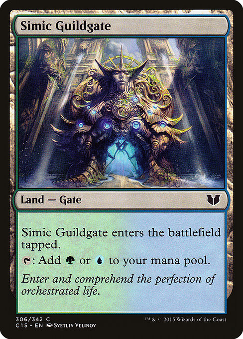 Simic Guildgate from Commander 2015