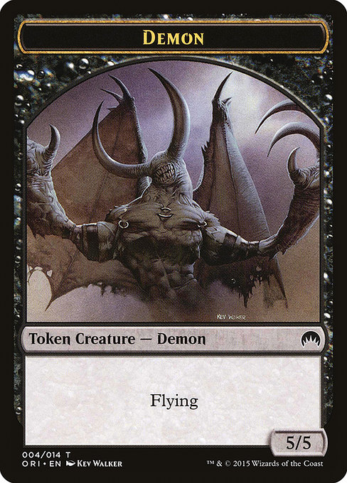 Demon from Magic Origins Tokens
