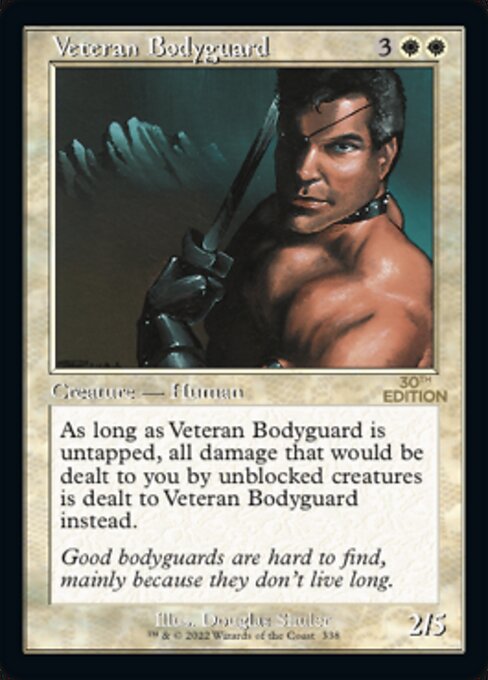 Veteran Bodyguard highlighted card art