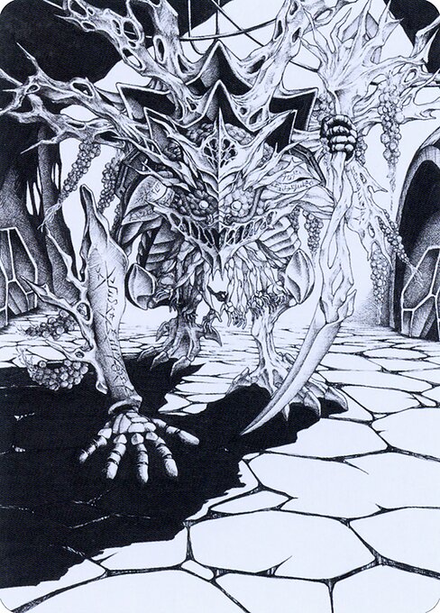 Thrun, Breaker of Silence // Thrun, Breaker of Silence from Phyrexia: All Will Be One Art Series