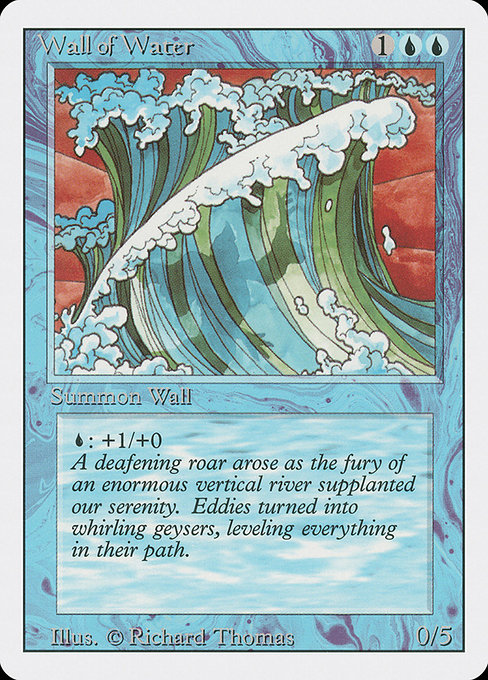 Wall of Water from Revised Edition
