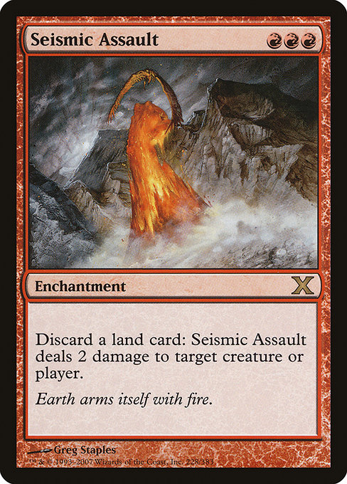 Seismic Assault from Tenth Edition