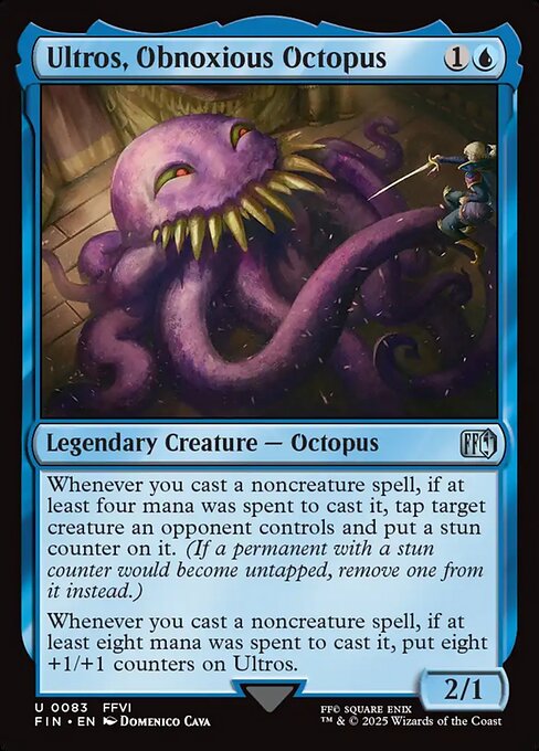 Ultros, Obnoxious Octopus highlighted card art