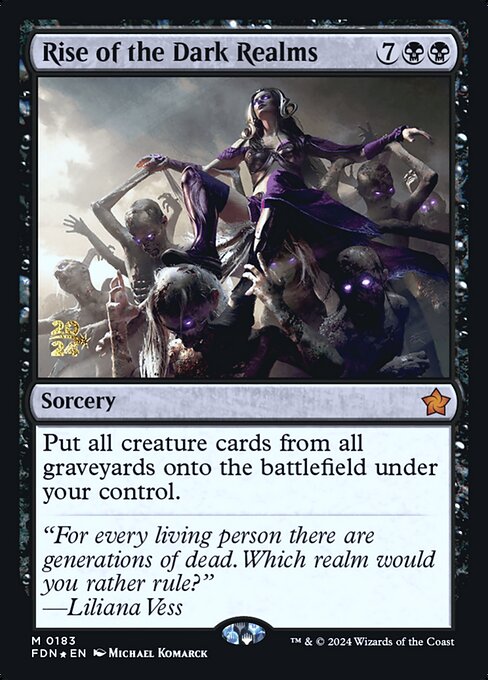 Rise of the Dark Realms from Foundations Promos