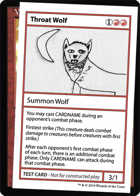 Throat Wolf highlighted card art