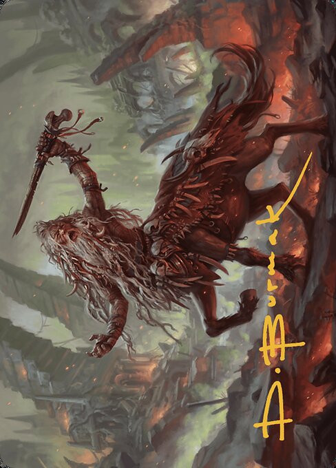 Yarus, Roar of the Old Gods // Yarus, Roar of the Old Gods from Murders at Karlov Manor Art Series