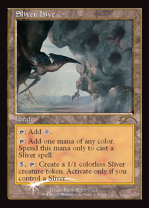 Sliver Hive highlighted card art