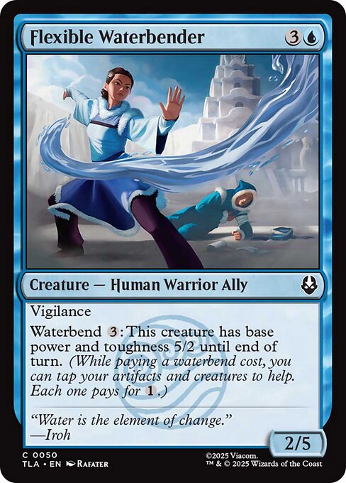 Flexible Waterbender highlighted card art