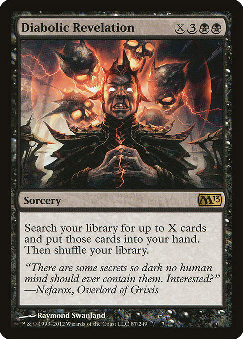 Diabolic Revelation highlighted card art